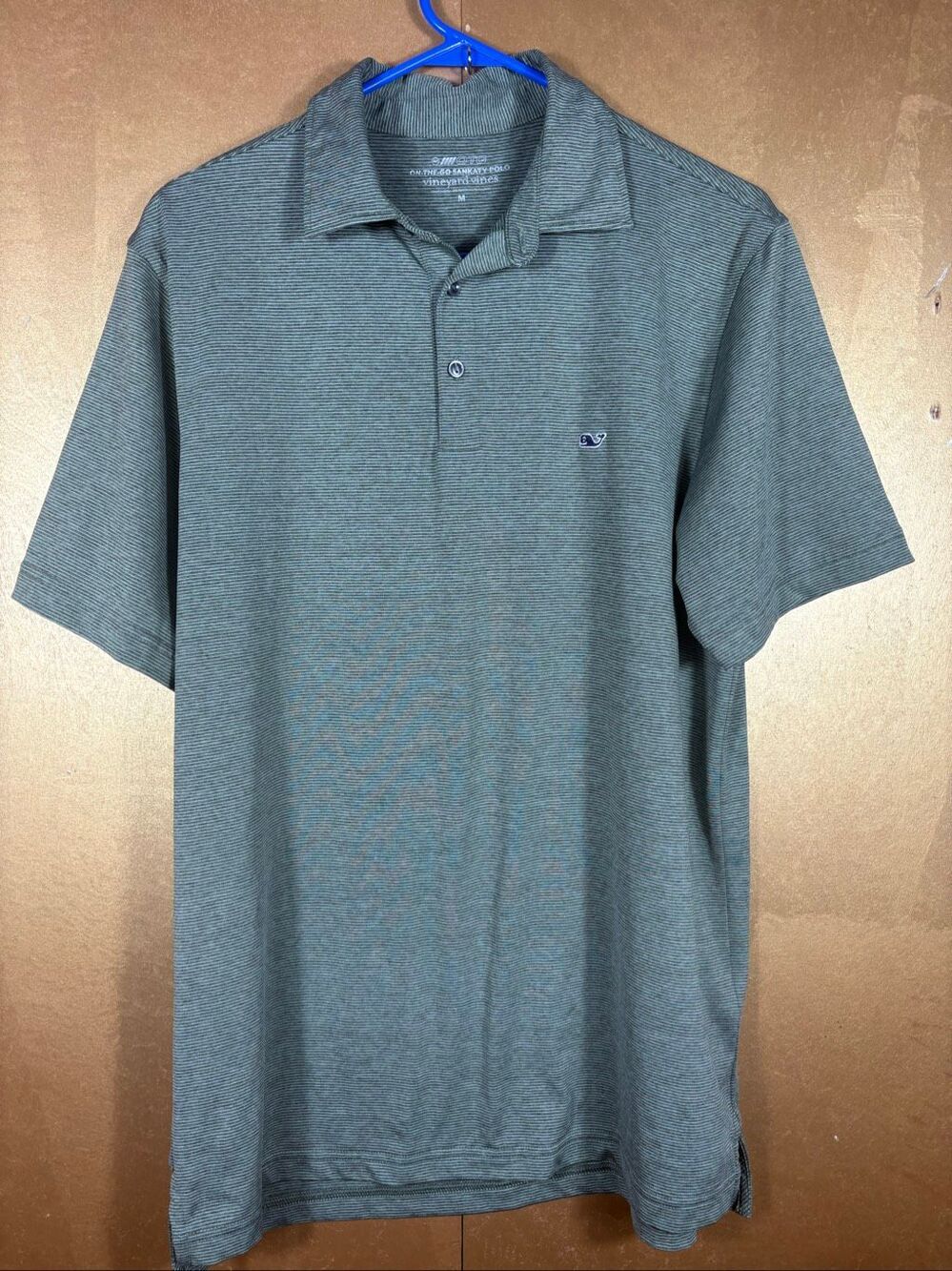 Vineyard Vines Sankaty on the go performance polo shirt size M